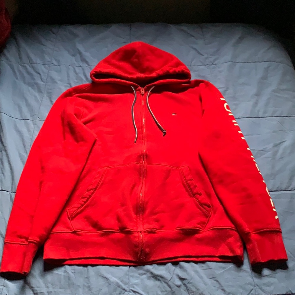 Tommy Hilfiger Red Hoodie